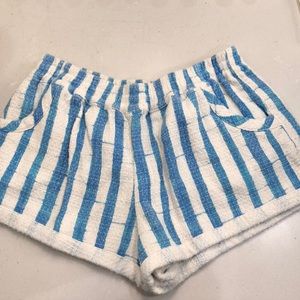Anthropologie XS Striped Shorts